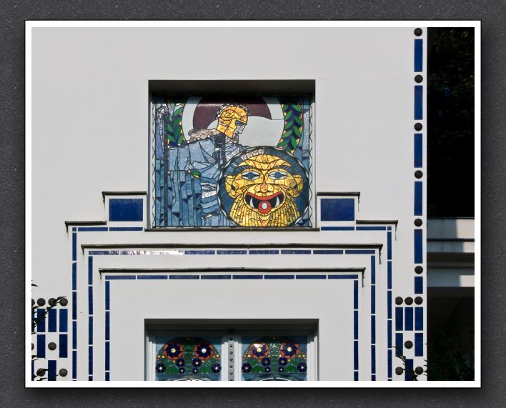 Eingang zur Otto Wagner-Villa